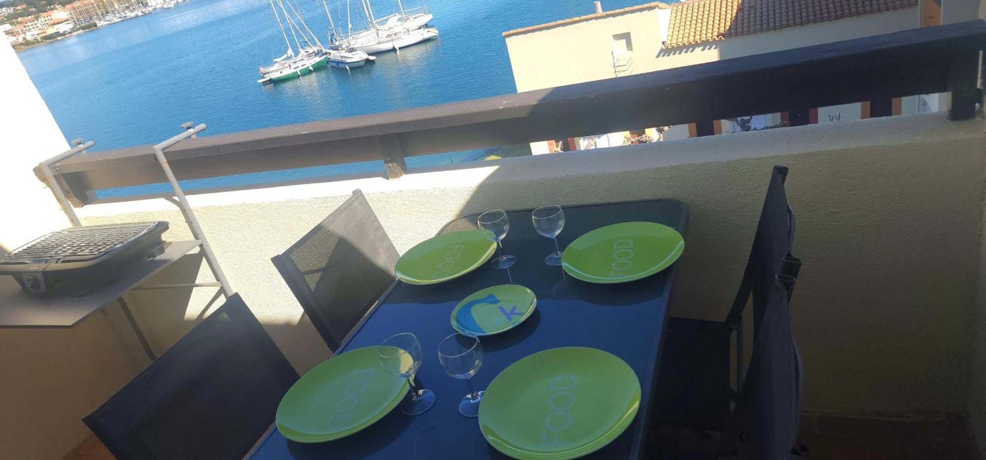 Studio Meuble Cap D Agde Avec Tres Belle Vue Sur Le Port Exterior foto